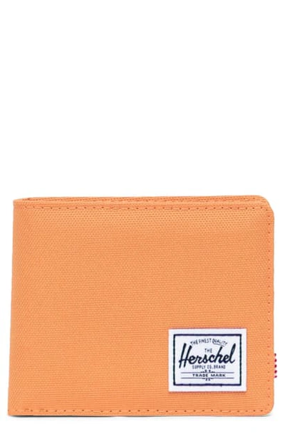 Shop Herschel Supply Co Roy Rfid Wallet In Papaya