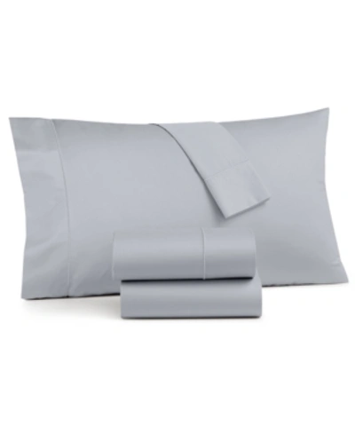 Shop Charter Club Sleep Luxe 800 Thread Count 100% Cotton 4-pc. Sheet Set, California King, Created For Macy's In Pool (light Blue)