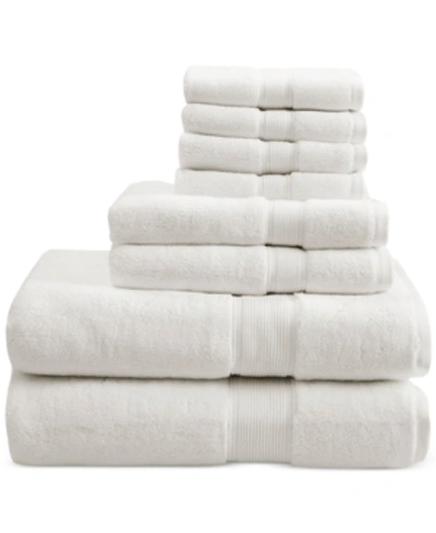 Shop Madison Park Solid 800gsm Cotton 8-pc. Bath Towel Set In Cream