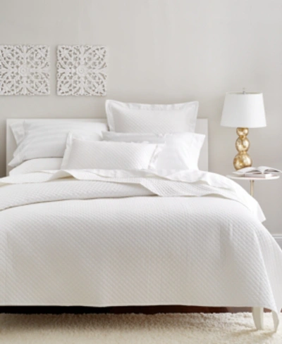 Charter Club Quilted Cotton 3-pc. Coverlet Set, Full/queen, Exclusively At Macy's In White