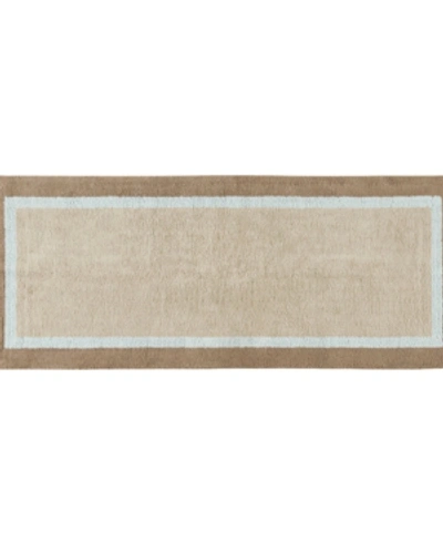 Madison Park Amherst Cotton Bath Rug, Blue