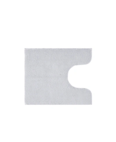 Madison Park Marshmallow Contour Bath Rug, 20" X 24" In Grey