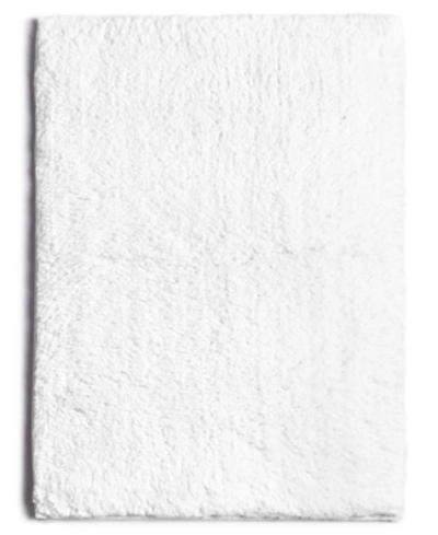 Shop Hotel Collection Turkish 18" X 25" Bath Rug, Created For Macy's In White
