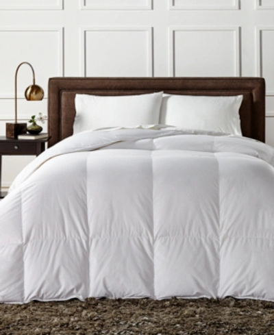 Shop Charter Club White Down Heavyweight Comforter, King, Created For Macy's