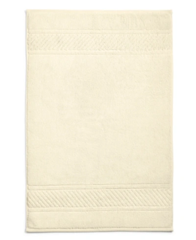 Martha Stewart Collection Collection Spa 100% Cotton Tub Mat, 20" X 30", Exclusively At Macy's In Duckling