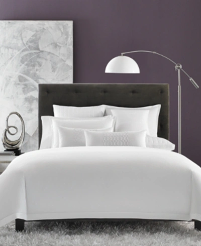 Shop Hotel Collection 680 Thread Count 100% Supima Cotton Duvet Cover, Full/queen, Created For Macy's Bedding In White
