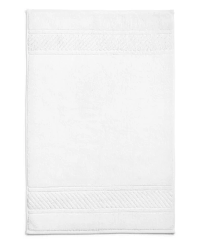 Martha Stewart Collection Collection Spa 100% Cotton Tub Mat, 20" X 30", Exclusively At Macy's In Meringue