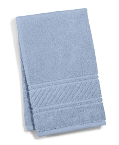 Martha Stewart Collection Collection Spa 100% Cotton Hand Towel, 16" X 28", Exclusively At Macy's In Frozen Pond