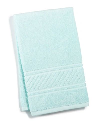 Martha Stewart Collection Collection Spa 100% Cotton Hand Towel, 16" X 28", Exclusively At Macy's In Sea Spray