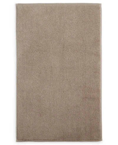 Shop Hotel Collection Finest Elegance 26" X 34" Tub Mat, Created For Macy's In Flax