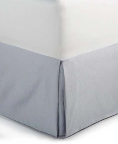 Shop Hotel Collection Closeout!  Dimensional Bedskirt, King, Created For Macy's In Grey