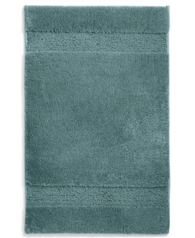 Martha Stewart Collection Spa Super Soft Bath Rug, 25.5" X 45", Exclusively At Macy's In Tide Pool