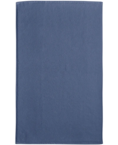 Hotel Collection Turkish Tub Mat, 20" X 32", Exclusively At Macy's In Blue Skyline