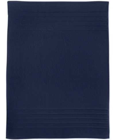 Shop Hotel Collection Ultimate Micro Cotton 26" X 34" Tub Mat, Created For Macy's In Midnight