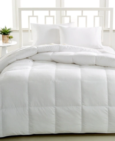 Shop Hotel Collection Luxe Down Alternative Hypoallergenic Comforter, King, Created For Macy's In White