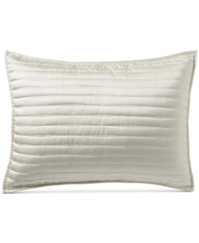 Shop Hotel Collection Closeout!  Plume Quilted Sham, King, Created For Macy's Bedding In White