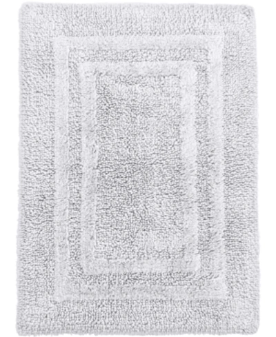 Hotel Collection 100% Cotton Reversible Bath Rug, 27" X 48", Exclusively At Macy's In White