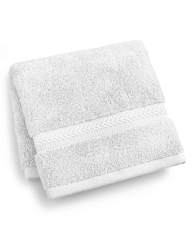 Shop Hotel Collection Finest Elegance 13" X 13" Washcloth, Created For Macy's In White