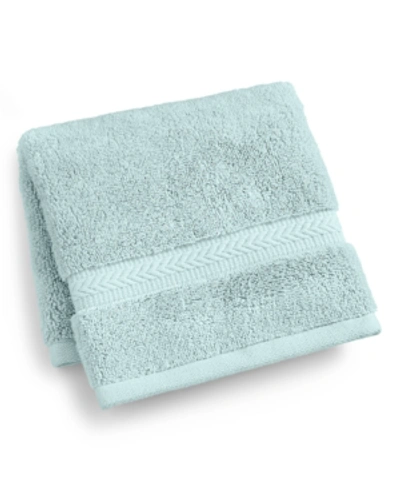 Shop Hotel Collection Finest Elegance 13" X 13" Washcloth, Created For Macy's In Ice Blue