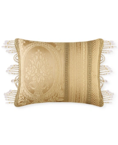 Shop J Queen New York Napoleon Decorative Pillow, 20" X 15" In Gold