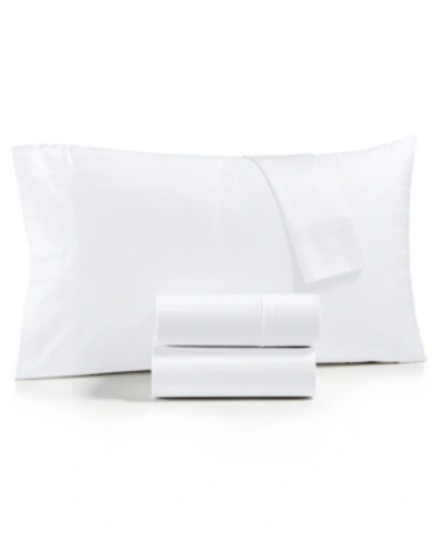 Shop Charter Club Sleep Cool 400 Thread Count Hygrocotton Sheet Sets, Twin, Created For Macy's In White