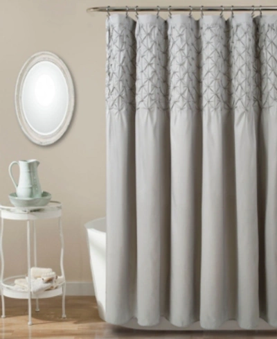 Shop Lush Decor Bayview 72" X 72" Shower Curtain In Gray