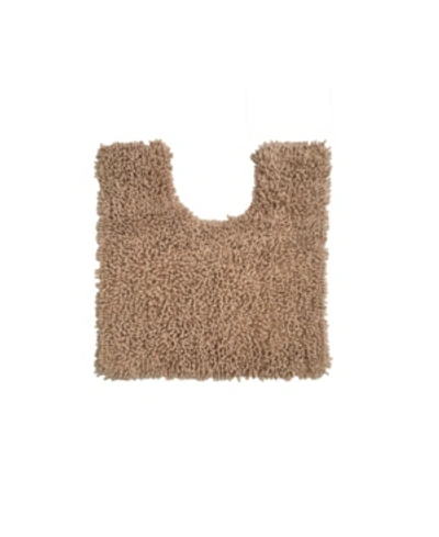 Home Weavers Fantasia Bath Rug, 20" X 20" In Linen
