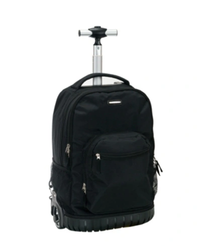 Shop Rockland 19" Rolling Backpack In Black