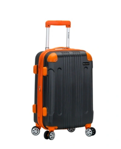 Shop Rockland Sonic 20" Hardside Carry-on Spinner In Charcoal
