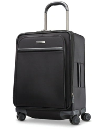 Shop Hartmann Metropolitan 2 Domestic Carry-on Expandable Spinner Suitcase In Deep Black