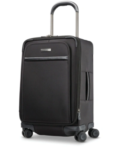 Shop Hartmann Metropolitan 2 Global Carry-on Expandable Spinner Suitcase In Deep Black