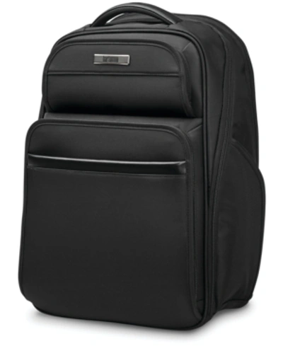 Shop Hartmann Metropolitan 2 Executive Backpack In Deep Black