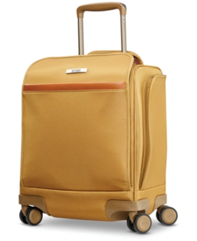 Shop Hartmann Metropolitan 2 Underseat Carry-on Spinner Suitcase In Safari