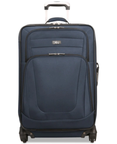 Shop Skyway Epic 24" Spinner Suitcase In Surf Blue