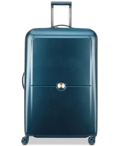 Shop Delsey Closeout!  Turenne 30" Hardside Spinner Suitcase In Night Blue