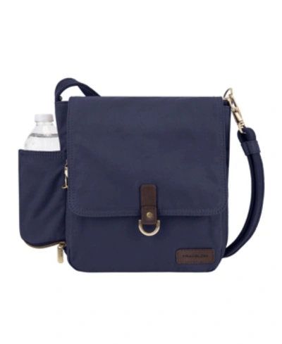 Shop Travelon Anti-theft Courier Tour Bag In Navy