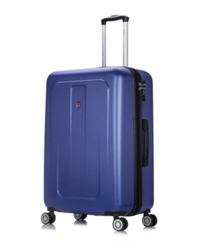 Shop Dukap Crypto 28" Lightweight Hardside Spinner Luggage In Blue