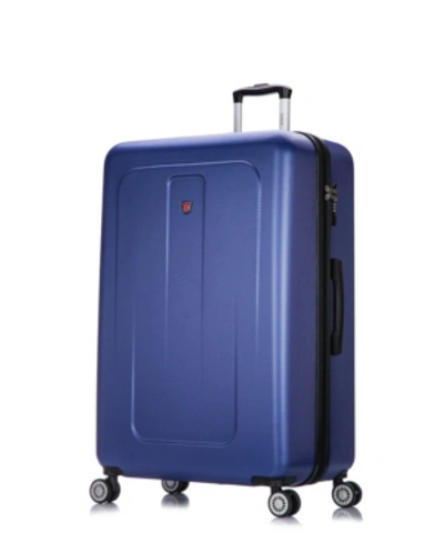 Shop Dukap Crypto 32" Lightweight Hardside Spinner Luggage In Blue