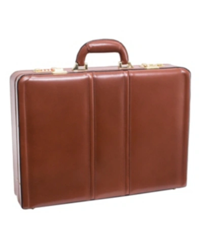 Shop Mcklein Daley, 3.5" Attache Briefcase In Brown