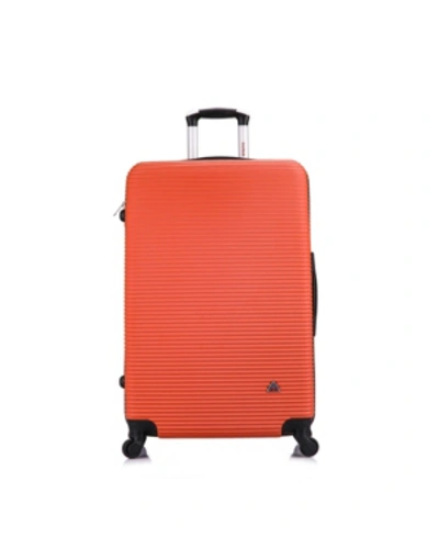 Inusa Royal 32" Lightweight Hardside Spinner Luggage In Orange