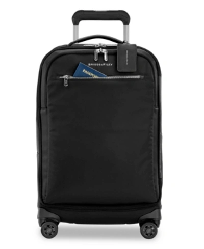 Shop Briggs & Riley Rhapsody 22" Tall Softside Carry-on Spinner In Black