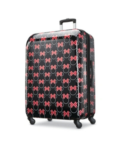 Shop American Tourister Disney By  Minnie Mouse Bow 28" Check-in Spinner In Red Bow