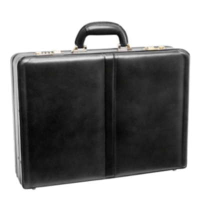 Shop Mcklein Harper 4.5" Expandable Attache Briefcase In Black