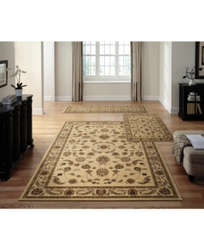 Km Home Roma Isfahan 3-pc. Rug Set In White