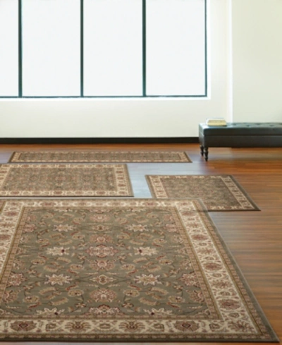 Km Home Florence Meshed 4-pc. Rug Set In Sage