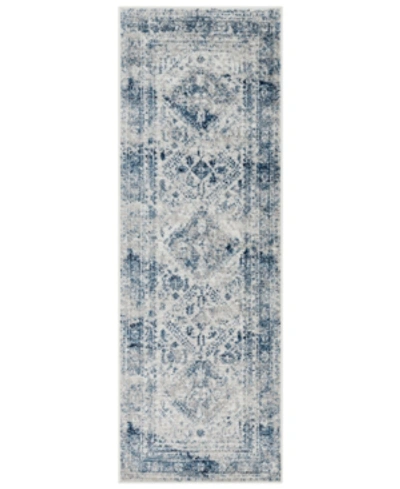 Abbie & Allie Rugs Maddox Mdx-2313 Sky Blue 2'7" X 7'3" Runner Area Rug In Sky Blue