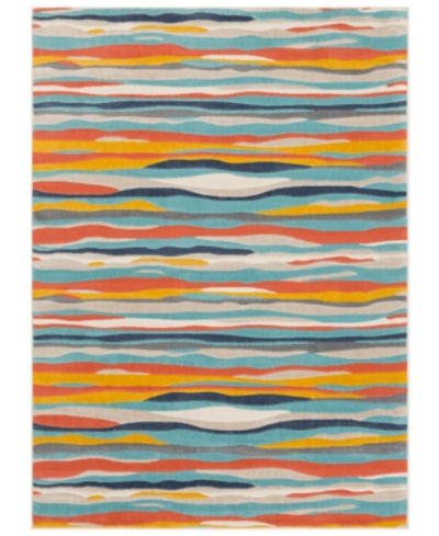 Shop Abbie & Allie Rugs City Cit-2323 Aqua 3'11" X 5'7" Area Rug