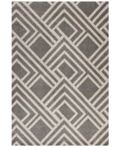 Kas Lucia Modeme 3'3" X 4'11" Indoor/outdoor Area Rug In 2764 Grey