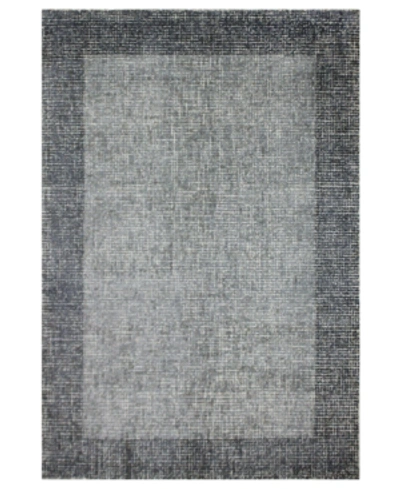 Shop Hotel Collection Area Rug, Frame Fr1 7'9" X 9'9", Created For Macy's In Slate