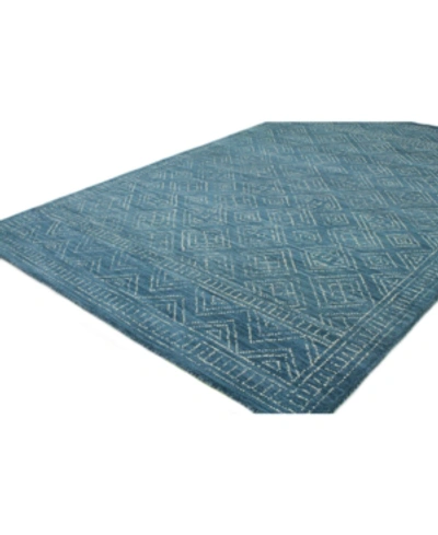 Bb Rugs Veneto Cl152 Azure 7'6" X 9'6" Area Rug In Azure